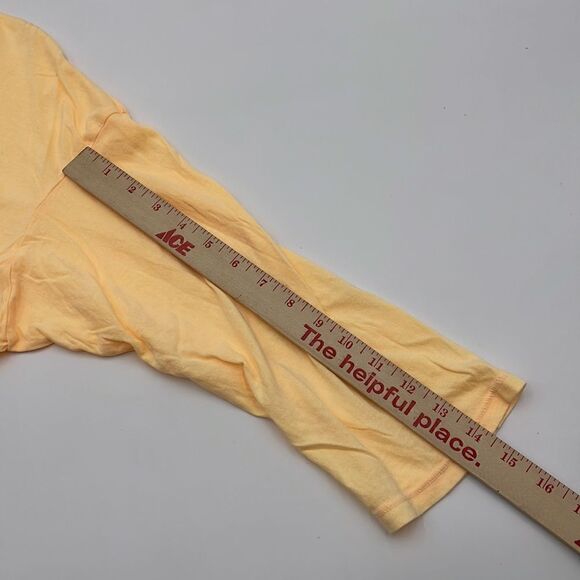 NWOTS Light orange sundry long sleeve tshirt - Picture 7 of 10